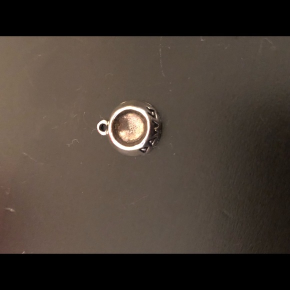 Sterling silver “Dawg” dog bowl pendant - Picture 3 of 3